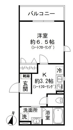 ミエーユ横濱元町の物件間取画像